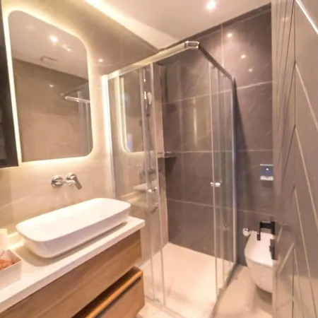 Bright 1-br Close To The Sea With Pool Access F-4 38 Appartamento Ayvalı